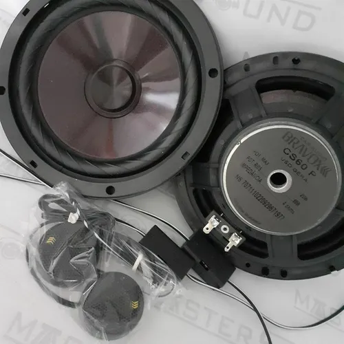 Kit 2 vias Premium. Bravox. CS60P 6". 60RMS.  Garantia. Novo. Instalado.
