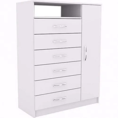 Comoda Padua Branco Até 12x - Frete Grátis