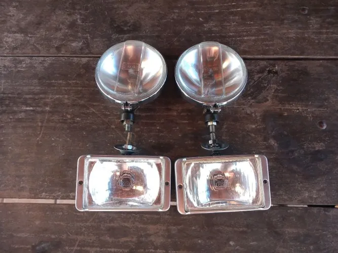 Kit farol milha Rossi antigo 