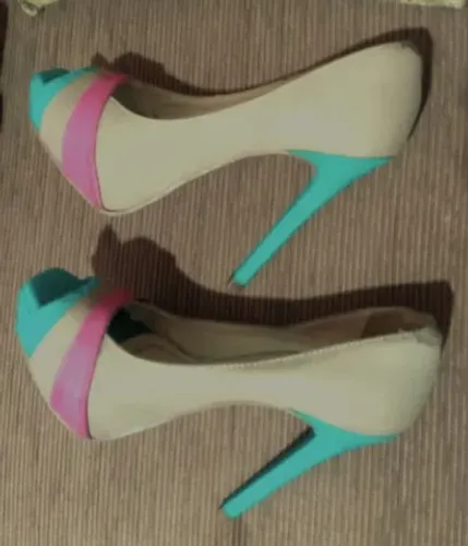 Sandália Peep Toe Via Marte, nº 36