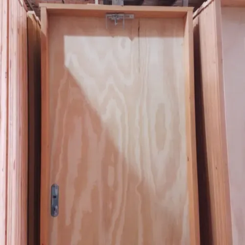 porta de madeira interna - completa com batente e fechadura // frete a combinar