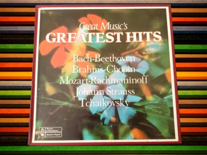 Conjunto de Lps De vinil mussica Classica com estojo!