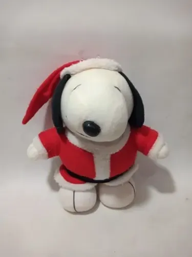 Pelúcia Snoopy Papai Noel 21 Cm