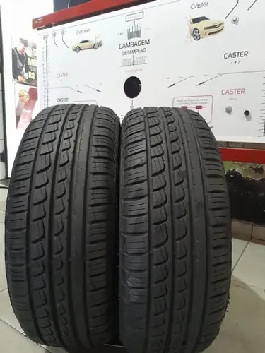 Excelente par de pneus 195 55 15 no combo alinhando por apenas 127 cd,atd até 22h