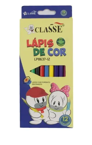 lapis de cor 12un classe formado sextavado lp8637-12