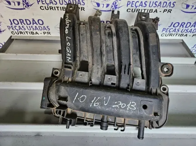 Coletor de admissão Sandero/Logan 1.0 16v 2013