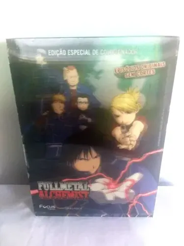 Dvd Fullmetal Alchemist Box 2 - Original Focus