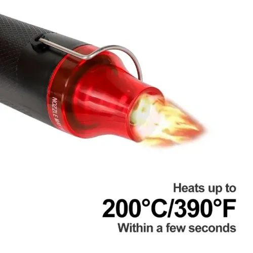Mini Soprador Térmico, pistola de ar quente 110V ou 220V - 300W Novo Lacrado
