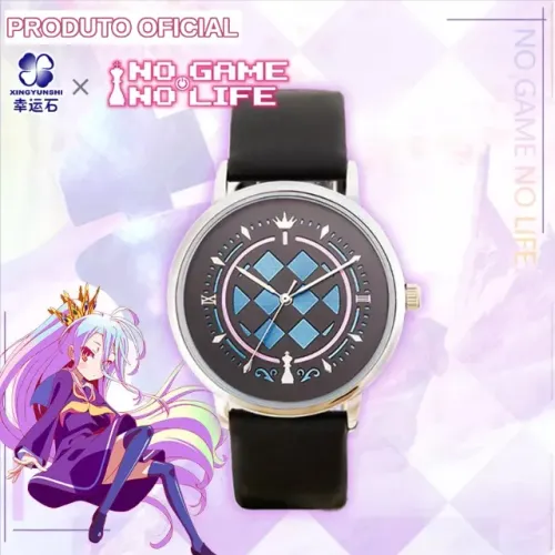 Novo - Relógio No Game No Life oficial - Anime - Manga