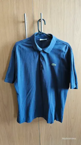 Camiseta Polo Lacoste masculina Azul tam. G(5) em João Pessoa-PB. 