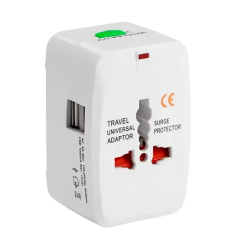 Tomada Adaptador Universal Internacional para Cruzeiro.