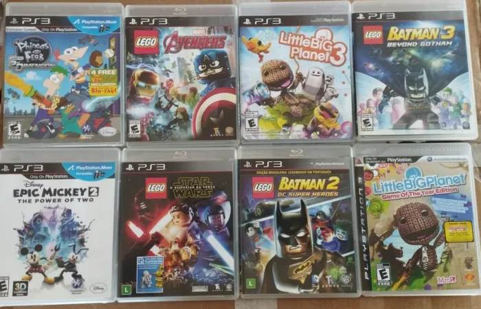 Playsation 3 jogos infantis 