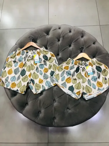 Shorts de Praia Casal - Masculino e Feminino