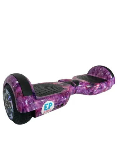  Hoverboard Skate Elétrico 6.5 Interbras Rosa Com Bluetooth, Led e Bolsa Novo Lj Oficial