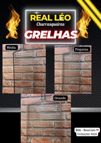 Grelhas para peixe 