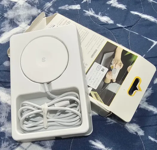 Carregador de Celular Magnetico ESSAGER + Suporte