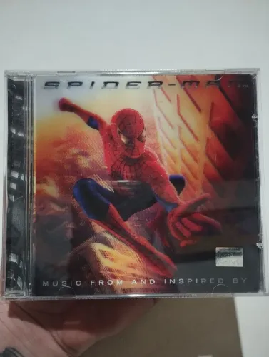 Raro CD Spider-Man - Trilha Sonora Origina - Capa Holográfica
