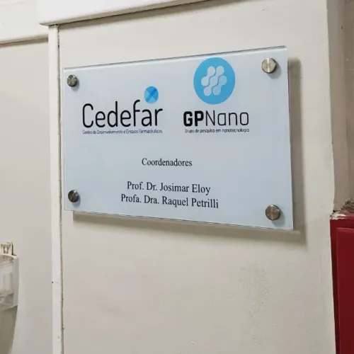 Placa de vidro para fachada de escritório