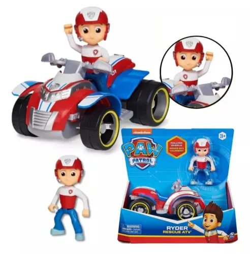 Patrulha Canina - ATV do Ryder - Brinquedo Infantil
