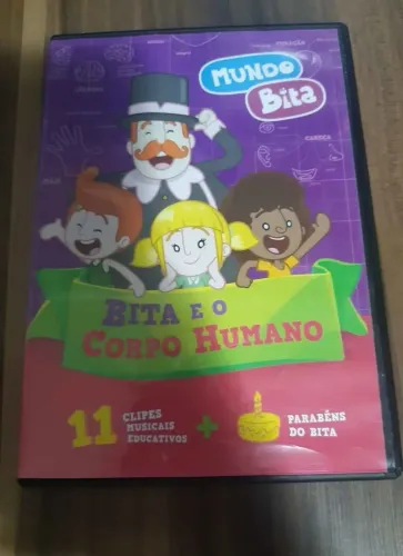DVD Mundo Bita - Bita e o Corpo Humano