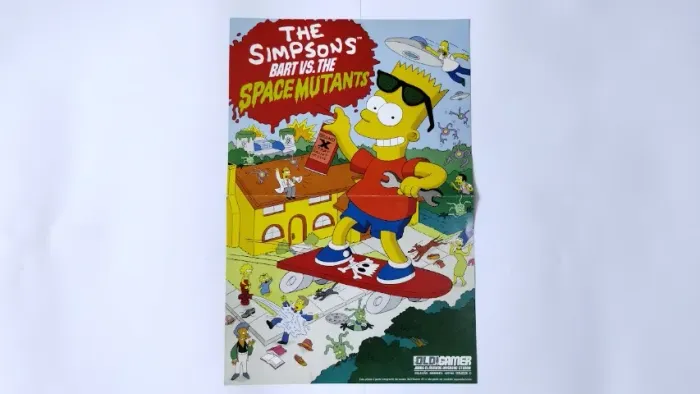 Pôster Antigo The Simpsons: Bart Vs The Space Mutants