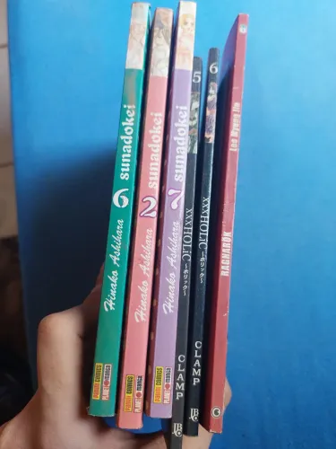 Lote 6 Mangás- xxx holic, Sunadokei , ragnarok - 