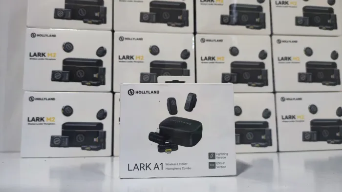 Microfone Sem Fio Hollyland Lark A1 Duo Combo - Wireless Lavalier