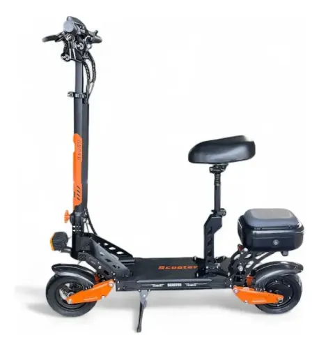 PATINETE ELÉTRICO 1200W 48V 13AH ( COM 2 BANCOS E PORTA OBJETOS )
