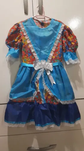 Vestido Festa Junina Infantil Tam. 08