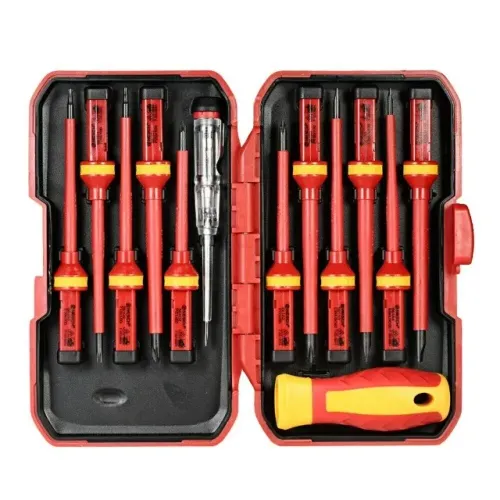 Conjunto 13 Chaves Isolada Magnética 1000v Maleta