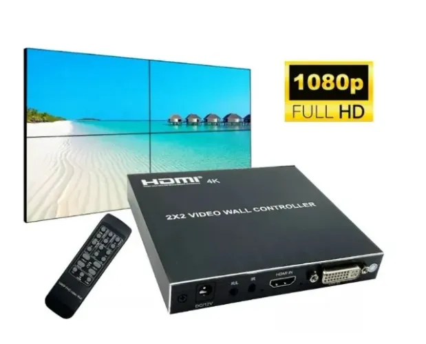 PAINEL LED VIDEO WALL TODAS CONEXÕES - 4K - LG - INTERNET - PRODUTO ESPETACULAR