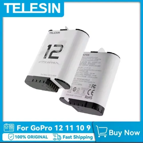 Bateria Stamina Gopro 9,10,11 e 12