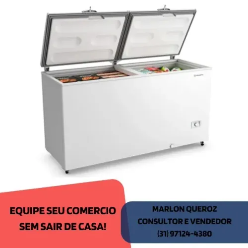 Freezer Horizontal Metalfrio 505L Inverter