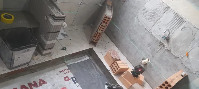Pedreiro azulegista todo tipo de acabamento em porcelanato