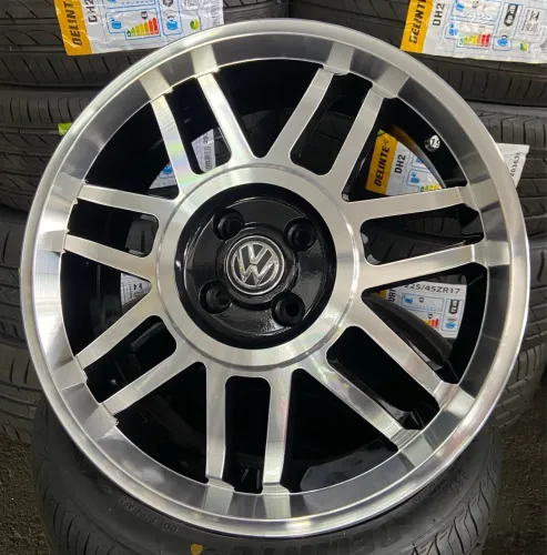 Rodas Snowflake aro 17 tala 6 furacão 4x100