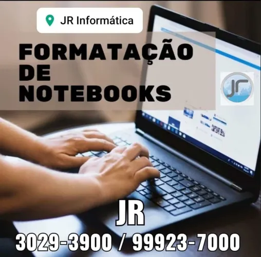 Formatação e reparo de notebooks