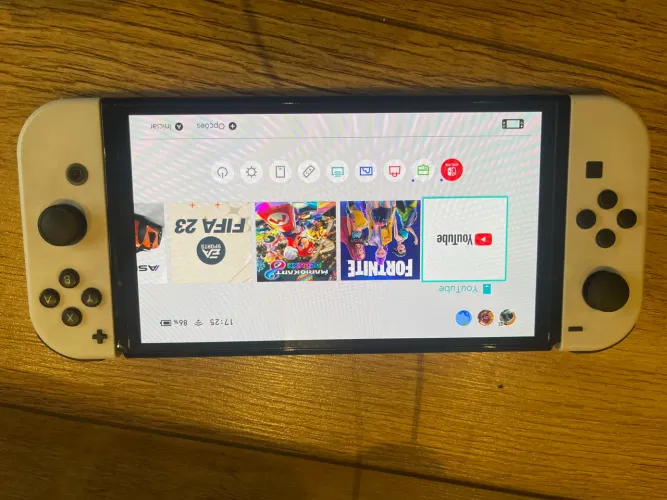Nintendo switch Branco Oled 64gb Usado
