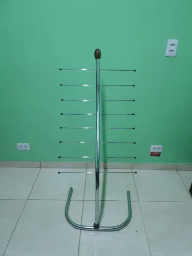 PORTA REVISTA CROMADO