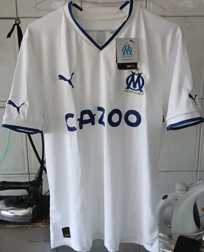 CAMISA OLYMPIQUE DE MARSEILLE FRANCA PUMA 2022 BRANCA NOVA FRETE GRATIS