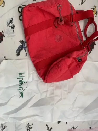 Bolsa mala kipling rosa