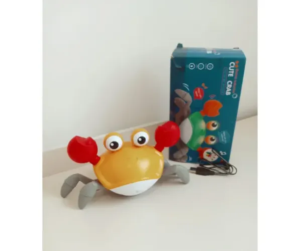 Caranguejo fujão vai e volta com som cute crabs