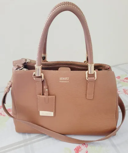 Bolsa Schutz Lorena grande original em couro