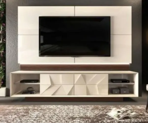 Painel + Rack para TV até 75" Domani 100% MDF PRONTA ENTREGA!