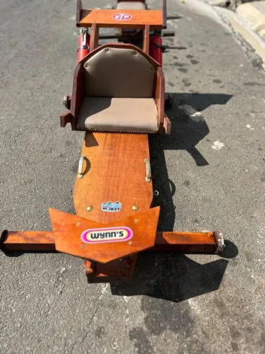 Carrinho de rolimã personalizado