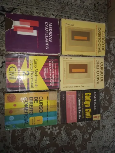 Livros jurídicos - Direito Civil, Processual, Comercial e outros