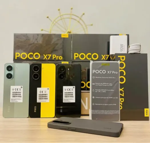 Celular Poco X7 Pro 512Gb 12GB Ram Novo Lacrado Entregamos