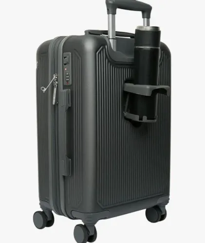 Mala com suporte de copo