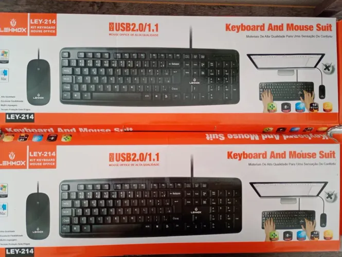 Teclado e Mouse