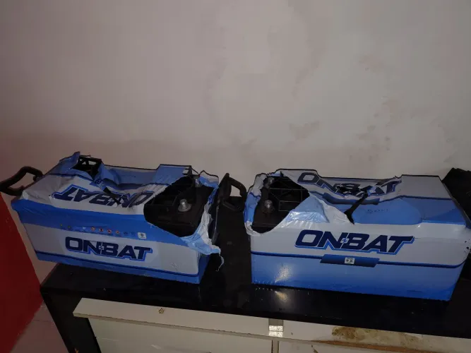 02 bateria nova 150 amperes com nota.