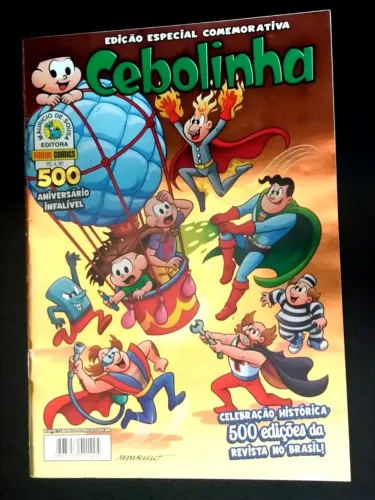 Cebolinha Edição História 500 edições 